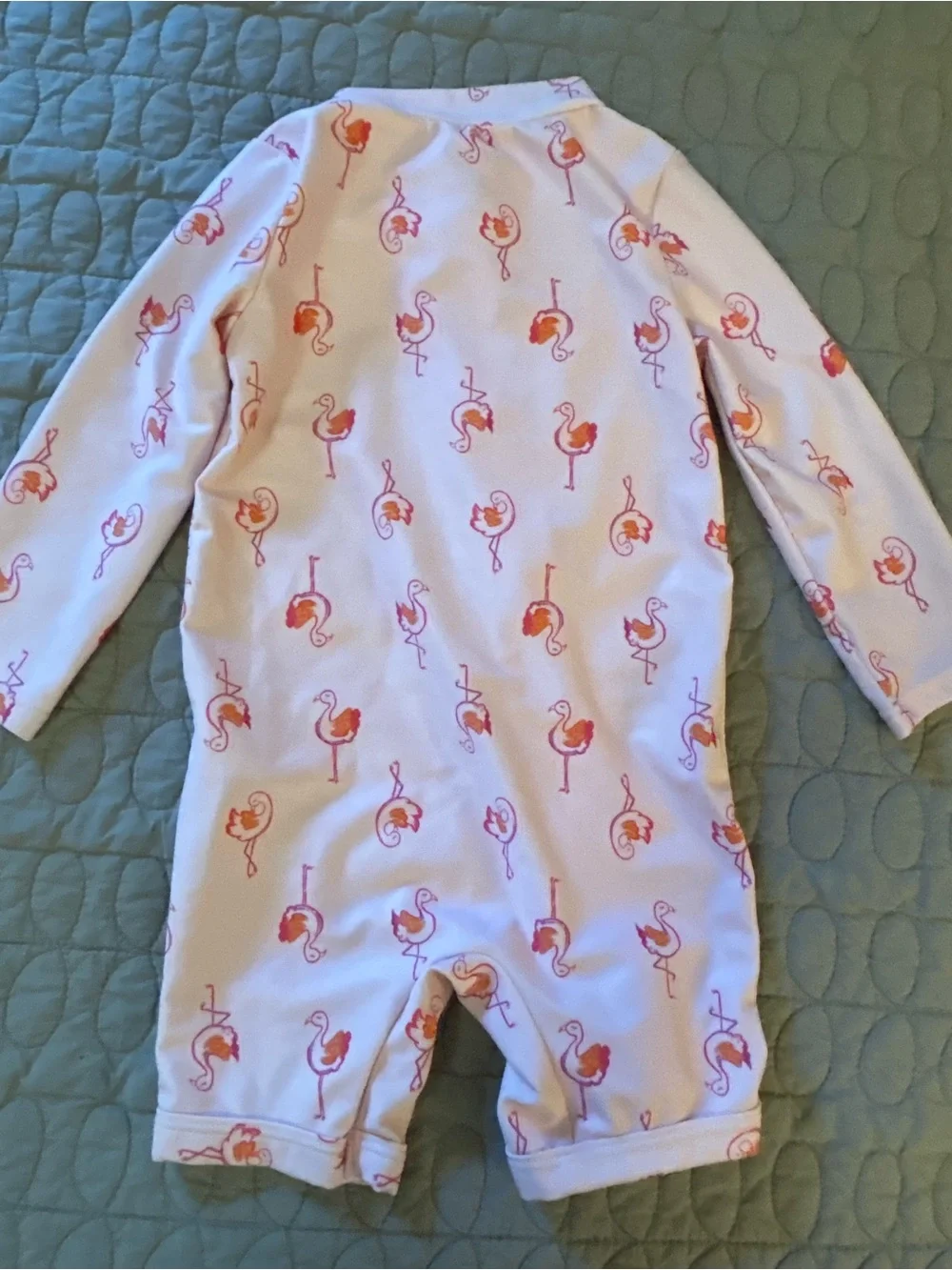 Set of 2 one piece swim suits 12 mos